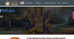 Desktop Screenshot of loveproblemssolution.com
